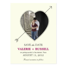 Wütend in der Liebe-Foto-Save the Date Postkarte