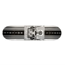 Wütend-Roboter-Kopf-Skateboard Individuelle Skateboards
