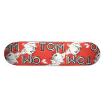 Wütende Katze Toms und Jerry skateboards