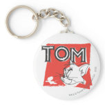 Wütende Katze Toms und Jerry schlüsselanhänger