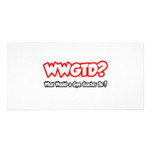 WWGTD…, was ein Sportlehrer tun würde? Foto Karten Vorlage