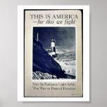 Wwii Amerika Plakatdruck