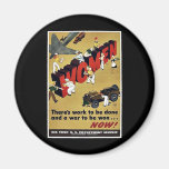 Wwii Frauen Kühlschrankmagnet
