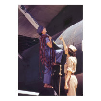 WWII Frauen-Luftfahrt-Mechaniker poster