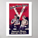 Wwii Frauen Posterdrucke