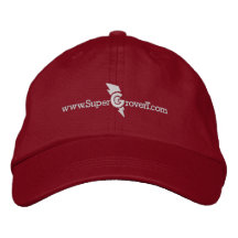 www.SuperGroverT.com - gestickter Hut Baseballmütze