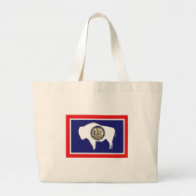 WYOMING-FLAGGE EINKAUFSTASCHEN