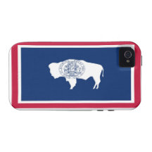 Wyoming-Staats-Flagge iPhone 4/4S Cover