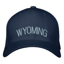 Wyoming stickte Hut Baseballcap