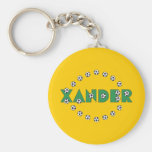 Xander im Fußball-Grün Schlüsselbänder