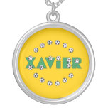 Xavier im Fußball-Grün Schmuck