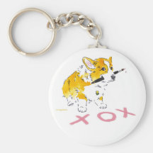 XOX Corgi Keychain Schlüsselanhänger