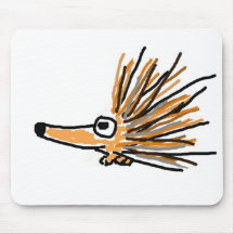 XX flippiges Stachelschwein Mauspads