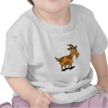 XX lustige Cartoon-Ziege Tshirts