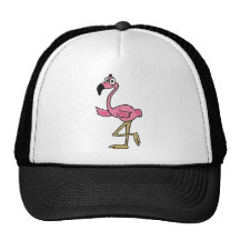 XX lustiger Flamingo Retrokultmütze