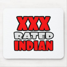 XXX bewerteter Inder Mousepad