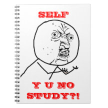 Y U KEINE Studie - Notizbuch