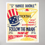 Yankee-Gekritzel-Cocktail WPA 1938 Poster