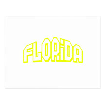 Yellow Florida Post Cards