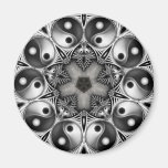 Yin und Yang Kühlschrankmagnet