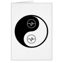 Yin Yang biomedizinische Technik Karte