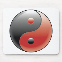 Yin Yang ~ chinesische Taoismus-Philosophie Mousepads
