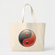 Yin Yang ~ chinesische Taoismus-Philosophie Tragetaschen