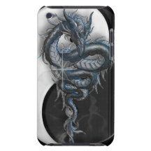 Yin Yang chinesischer Kasten Drache-iPod kaum dort Case-Mate iPod Touch Case