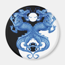 Yin Yang Drache 2 Magnete