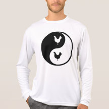 Yin Yang Geflügel Tshirt