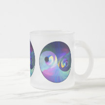 Yin Yang Glas-Becher Kaffeehaferl