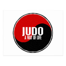 Yin Yang JUDO 1 Postkarten