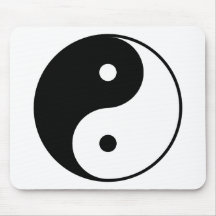 Yin Yang Mousepad