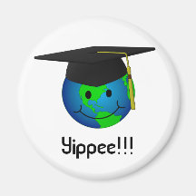 Yippee!!! Abschluss-Magnet Kühlschrankmagnet