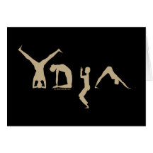 Yoga Grußkarten