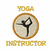 Yoga-Lehrer gesticktes Hemd