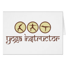 Yoga-Lehrer Karten