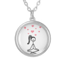 Yoga-Mädchen Schmuck