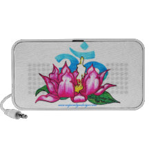 Yoga-Ohm-Lotos-Blumen-Lautsprecher