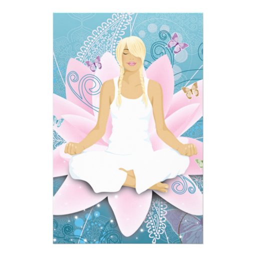 Yoga Personalisierte Druckpapiere