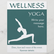 Yoga-Silhouette-Flyer