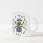 Yoga spricht: Retten Sie die Biene… retten die Wel Tee Tasse