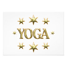 Yoga-Sterne Individuelle Einladung