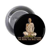 Yoga - werden Sie… das ruhiger Button