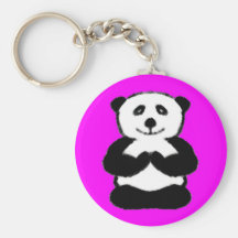 Yogi-Panda - Panda Keychain Schlüsselband