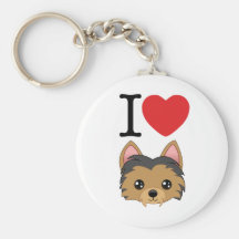 Yorkshire Terrier Keychain Schlüsselbänder