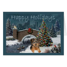 Yorkshire-Terrier-Weihnachtskarten-Abend
