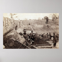 Yorktown Batterie Poster