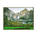 Yosemite Falls dehnte Leinwand-Druck aus Leinwanddruck