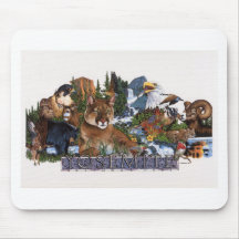 Yosemite-wild lebende Tiere Mousepads